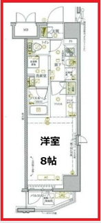 【間取り】 | ベルシード綾瀬駅前