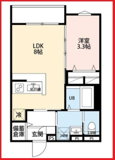 【間取り】 | ドルチェヴィータ小岩