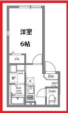 【間取り】 | テラス新柴又Ⅱ