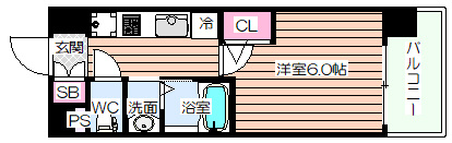 【間取り】 | エステムコート新大阪ⅩⅢニスタ