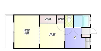 【間取り】 | メゾン矢嶋 | 間取りです。