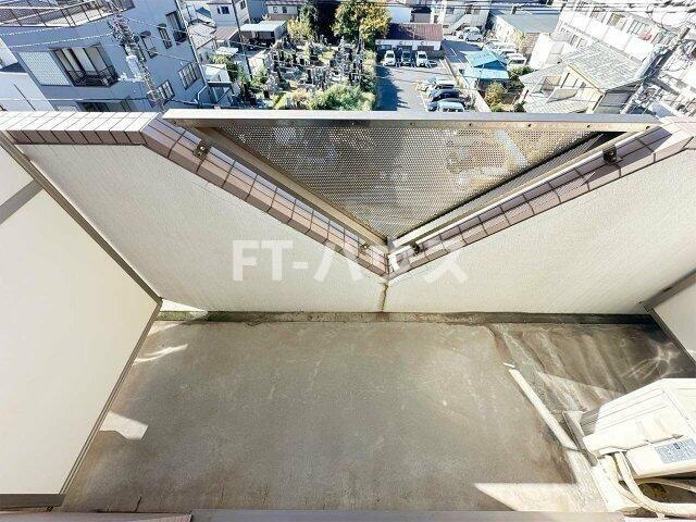 ソシアサンクレールのバルコニー