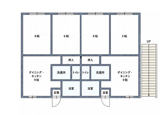 【間取り】 | b’CASA新大平下re-born | 「b’CASA新大平下re-born」