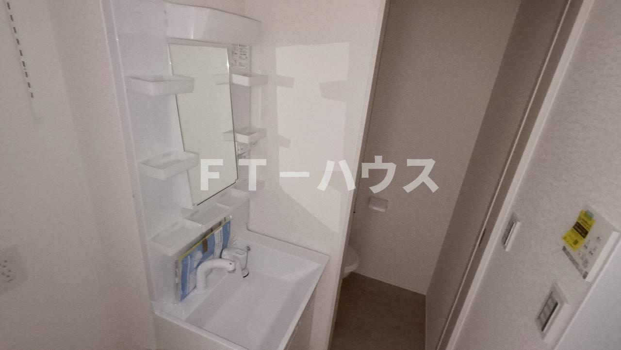 Crecia二宮Ⅱの独立洗面台