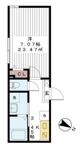 アージュドール新検見川の間取り