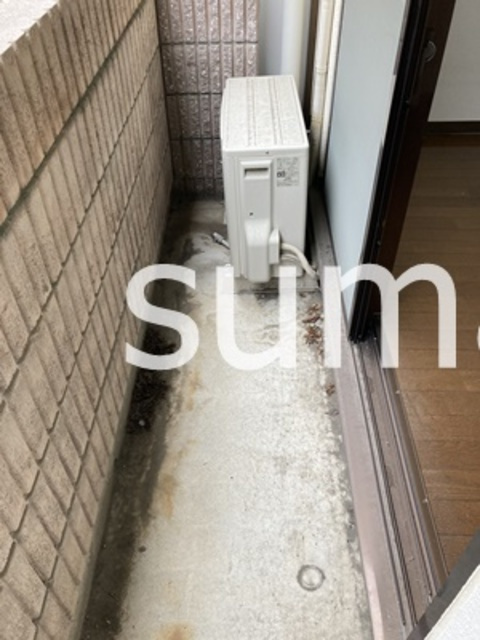 コンフォートマンション大宮のバルコニー|バルコニースペース。