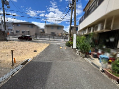 【前面道路含む現地写真】 | 引野町一丁　売土地 | お好きなプランで夢のマイホームを建てて下さいね♪