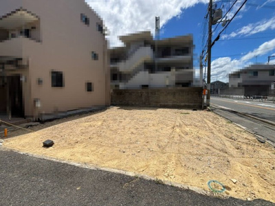【前面道路含む現地写真】 | 引野町一丁　売土地 | 南海高野線「初芝」駅まで徒歩１０分！毎日の通勤・通学に便利ですね♪