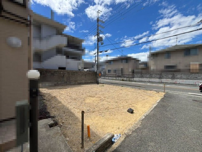 【前面道路含む現地写真】 | 引野町一丁　売土地 | 自由設計対応ですので、お好きな間取りで個性あふれる住まいにしてくださいね！