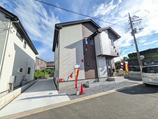 土浦市上高津2期　新築戸建て　3号棟の外観