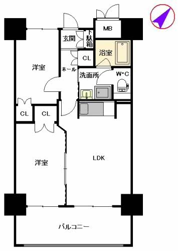 【間取り】 | シャーメゾンステージ博多 | シャーメゾンステージ博多 A0607号-16