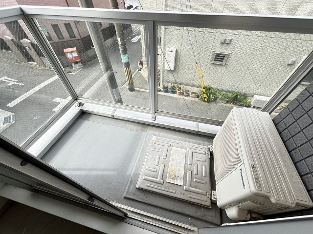 コンフォート神崎川のバルコニー