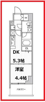 【間取り】 | リテラス南千住サウス