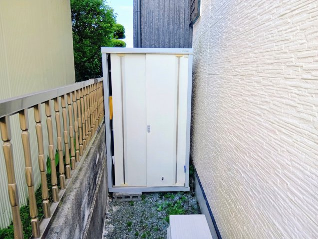 売中古戸建　静岡市駿河区広野４丁目の収納|物置もついています！