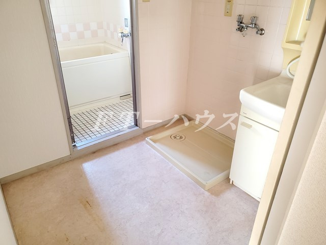 船橋市前原西６丁目の賃貸マンションの洗面所
