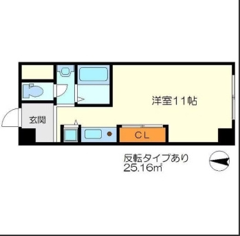 グランヴィ新大阪の間取り