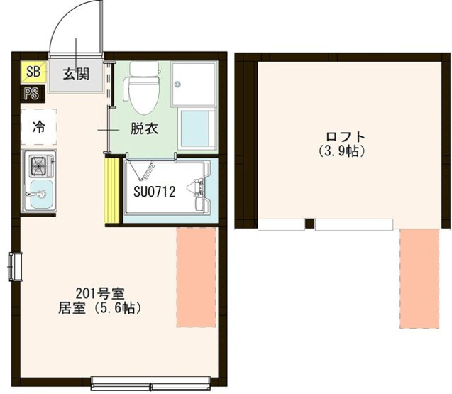 【間取り】 | ハーモニーテラス高松Ⅰ