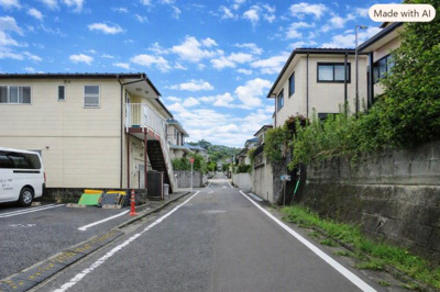 【前面道路含む現地写真】 | 八王子市元八王子町３丁目売地