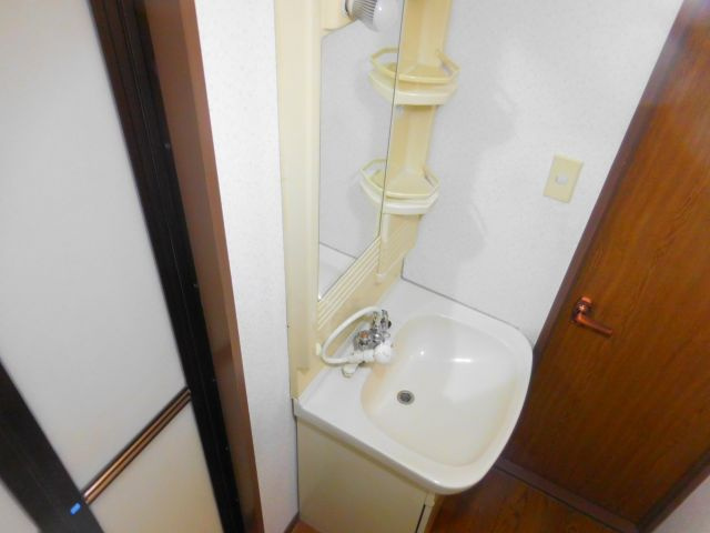 野田マンションⅢの洗面所