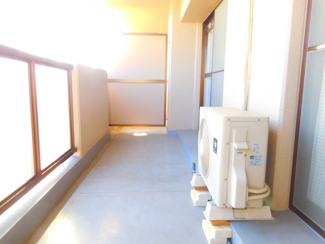 野田マンションⅢのバルコニー