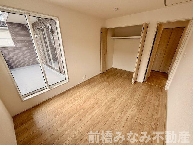 【新築】前橋市後家町　１号棟(全２棟)　ブルーミングガーデン　新築建売分譲の洋室|洋室です