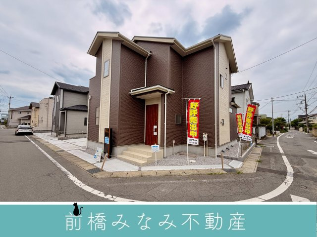 【新築】前橋市後家町　１号棟(全２棟)　ブルーミングガーデン　新築建売分譲の外観|物件の外観です