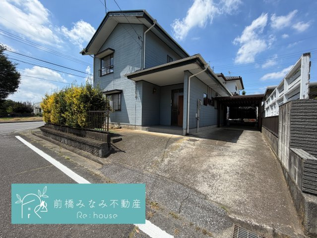 【中古】前橋市鶴が谷町　５Kの前面道路含む現地写真|前面道路含む現地写真です