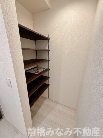 【新築】前橋市総社町植野第２　１号棟(全３棟)　リーブルガーデン　新築建売分譲の収納|たっぷりとした収納スペースです