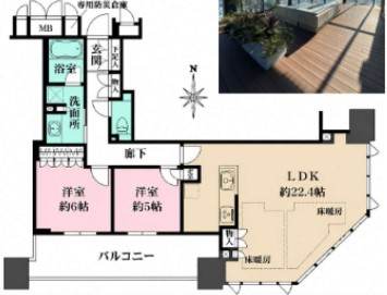 ブランズタワー大阪本町の間取り|ブランズタワー大阪本町　間取り