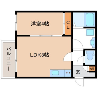 【間取り】 | リーフテラス瓜破東