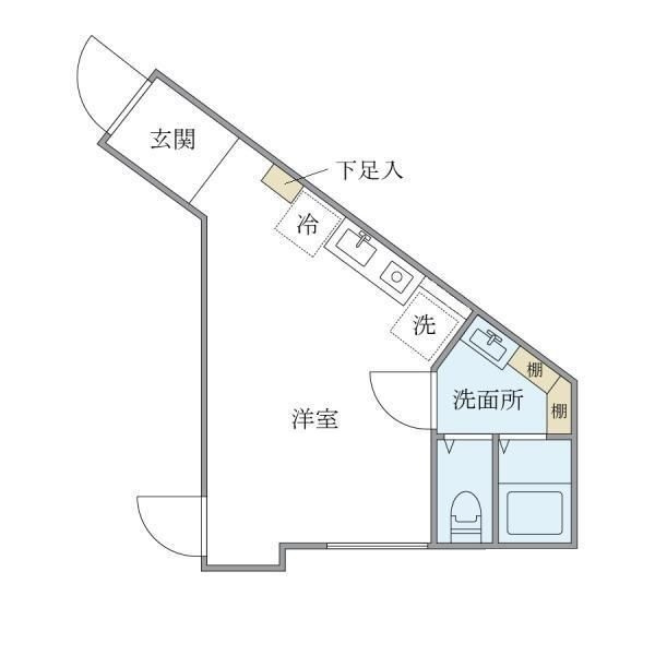ＫｅｙＬｉｎｋ北馬込 の間取り|間取りです。