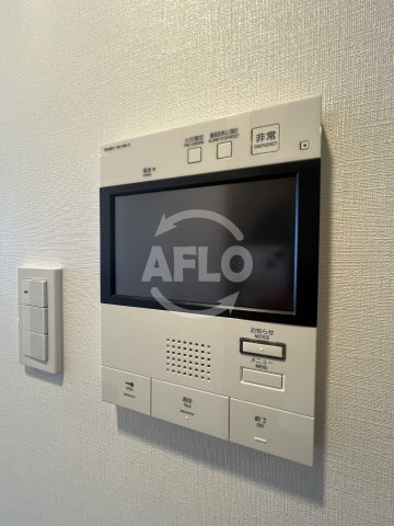 ザ・パークハビオ塚本のセキュリティ|ザ・パークハビオ塚本　モニター付きインターホン