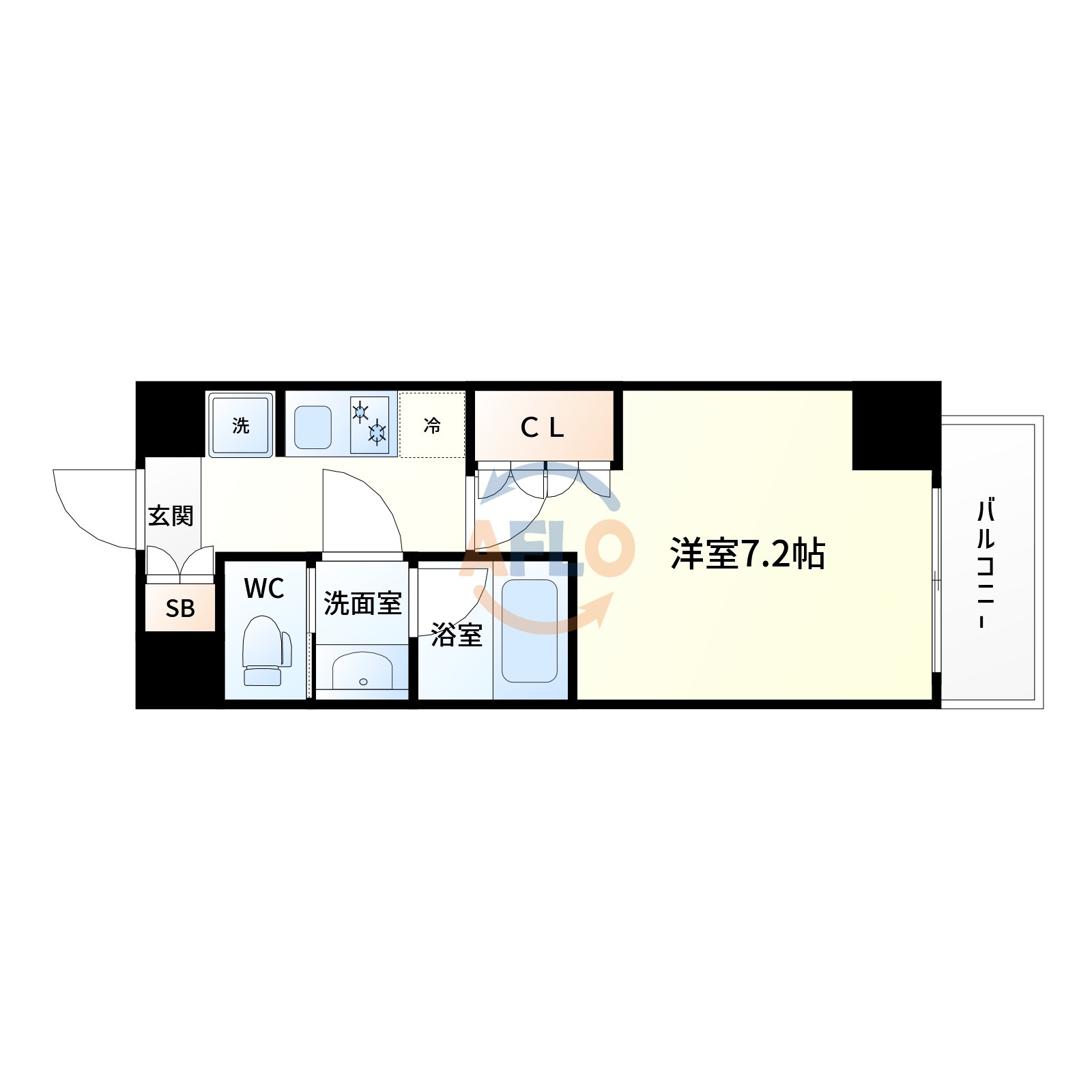 ザ・パークハビオ塚本の間取り|ザ・パークハビオ塚本　間取り