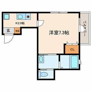 メゾン・ド・シャルムの間取り|間取りです。