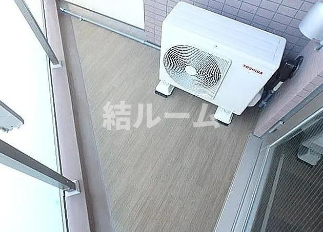 北区赤羽西６丁目の賃貸マンションのバルコニー