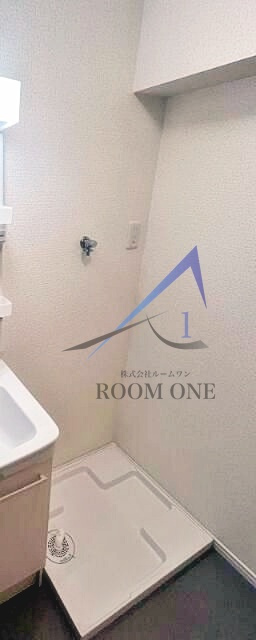 稲垣ハイツの設備|洗濯機置き場です。