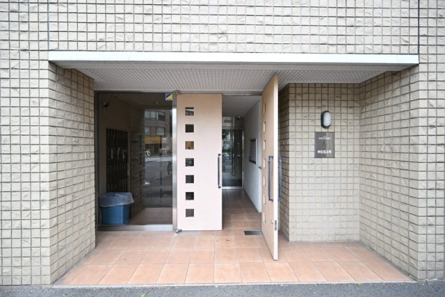 ソリテア四谷荒木町のエントランス