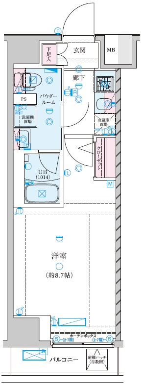 GENOVIA新子安の間取り