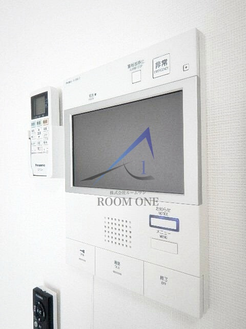 ガーラ・ヴィスタ水天宮前のセキュリティ|モニター付きインターホンです。