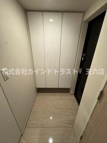 梅田ガーデンレジデンスの玄関|明るい玄関です