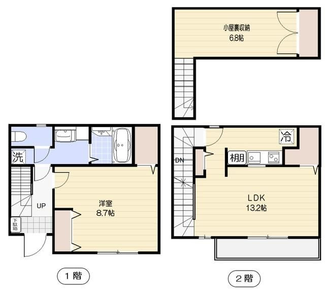 スティルライフ新川崎の間取り|間取りです。