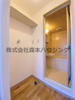 【設備】 | 　K・OJフラッツ | 室内洗濯機置き場です