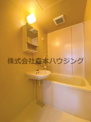 【浴室】 | 　K・OJフラッツ | ゆったり過ごせるお風呂です