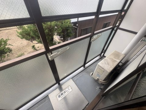 ギャレ豊津のバルコニー