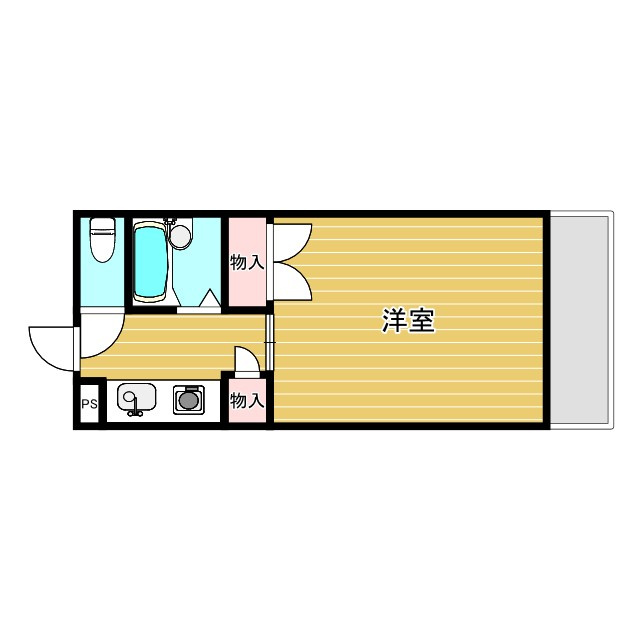 ギャレ豊津の間取り
