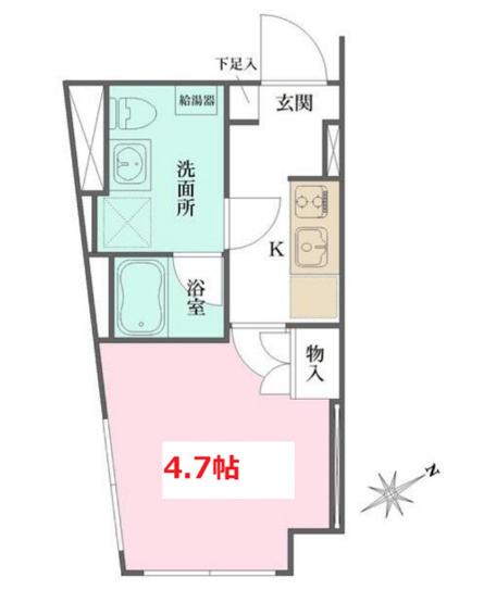 【間取り】 | Fika大井町 | 間取り
