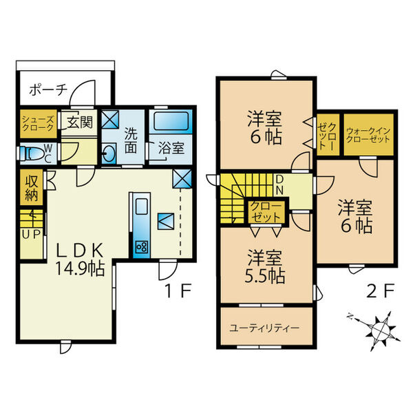 プランドールの間取り