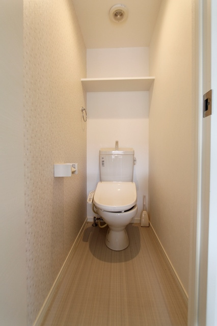 メゾンドモカ箱崎宮前のトイレ|清潔感のあるトイレです。