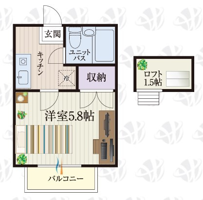 【間取り】 | b’CASA行田Ⅵre-born | 「b’CASA行田Ⅵre-born」