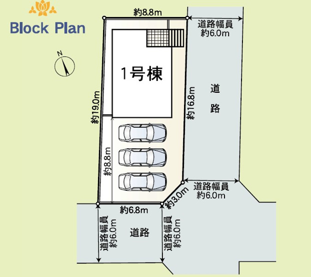 【間取り】 | 沼津市西添町 11期 新築建売 | 区画図です